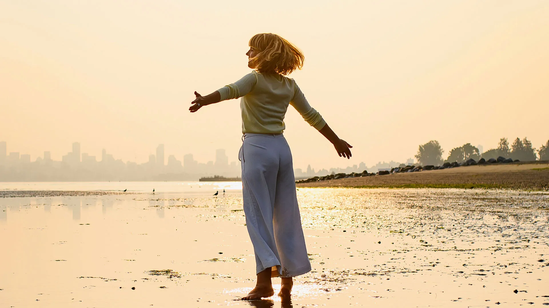 Dr. Erica Harris by the water