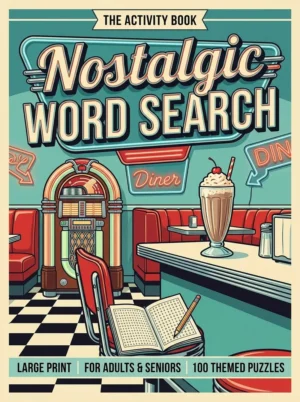 Nostalgic Word Search for Adults & Seniors — Volume 2